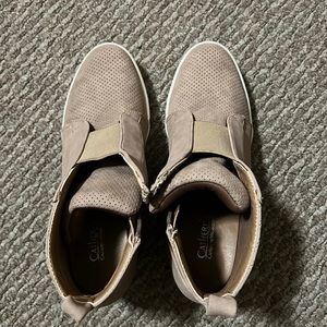 catherine malandrino - size 8 wedge ankle boots - hardly used